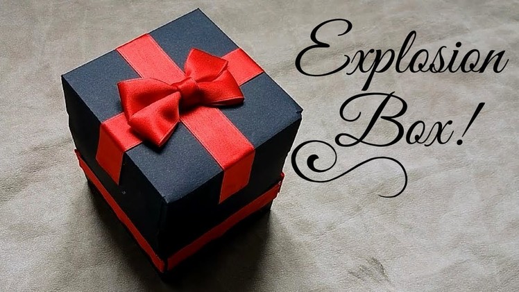 #DIY I Best Birthday Gift  - "Explosion Box"  I Best GIFT to give on BIRTHDAY I Surprise Gifts I