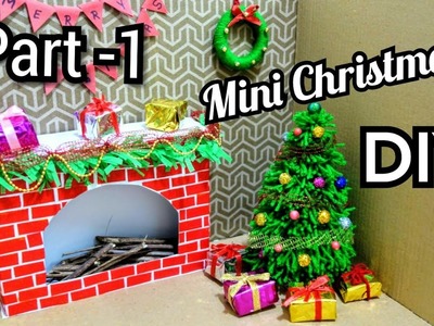 DIY Mini Christmas Decorations | Tiny Holiday Decor Ideas | DIY Miniature Christmas Dollhouse