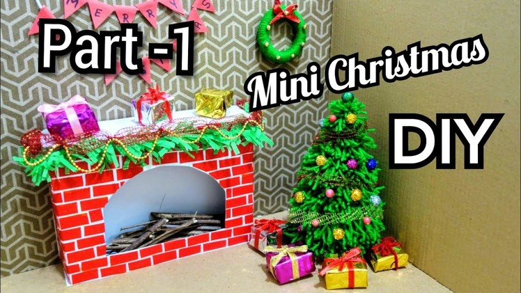 DIY Mini Christmas Decorations | Tiny Holiday Decor Ideas | DIY Miniature Christmas Dollhouse