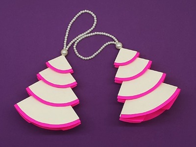 DIY Paper Christmas Tree Ornaments | Christmas Decorations Ideas