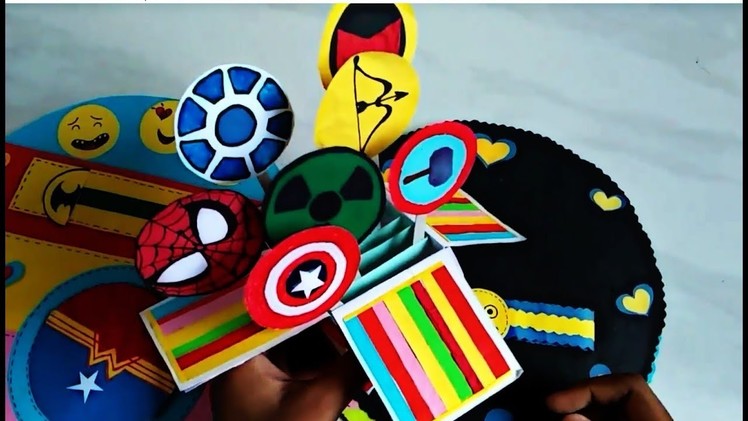 DIY Superhero themed scrapbook | Creative Gift Ideas | Creative Craft Ideas