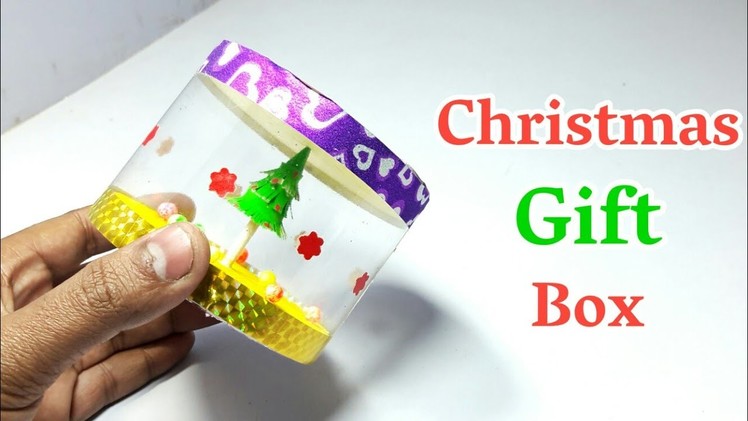 How To Make A Christmas Tree Gift Box | DIY Art And Craft | Christmas Tree Making | Basic Craft