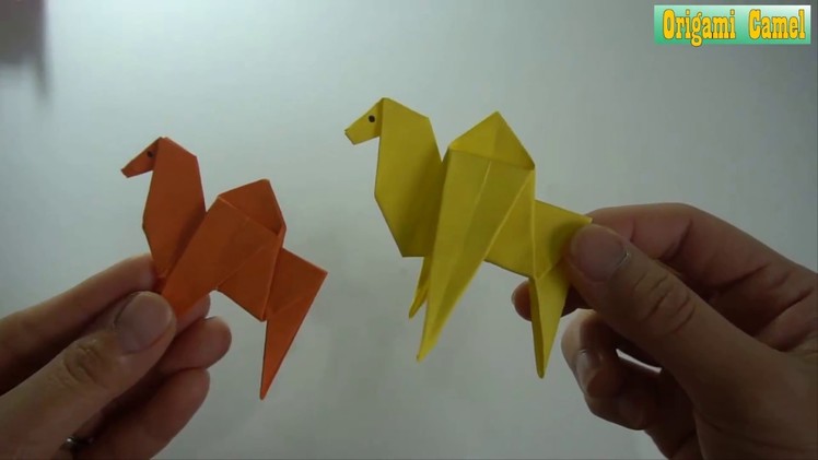 How To Make An  Origami Camel || paper craft art