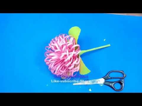 How to make delicious origami paper flowers | how to make DIY crafts