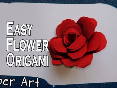 How to make Origami Flower | Easy handmade craft | Paper Art