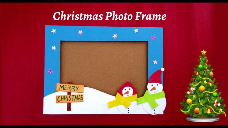 How to make Photo Frame | Photo Frame Craft | Cardboard Photo Frame