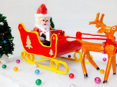 How To Make Reindeer Out Of Paper | DIY Newspaper Reindeer | Christmas Craft Ideas | DIY CraftsLane