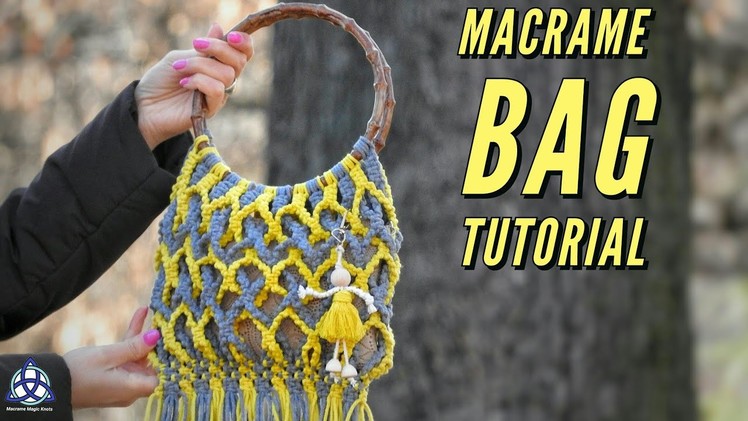 How to make Shopping Bag Tutorial | Handmade Macrame Bag DIY