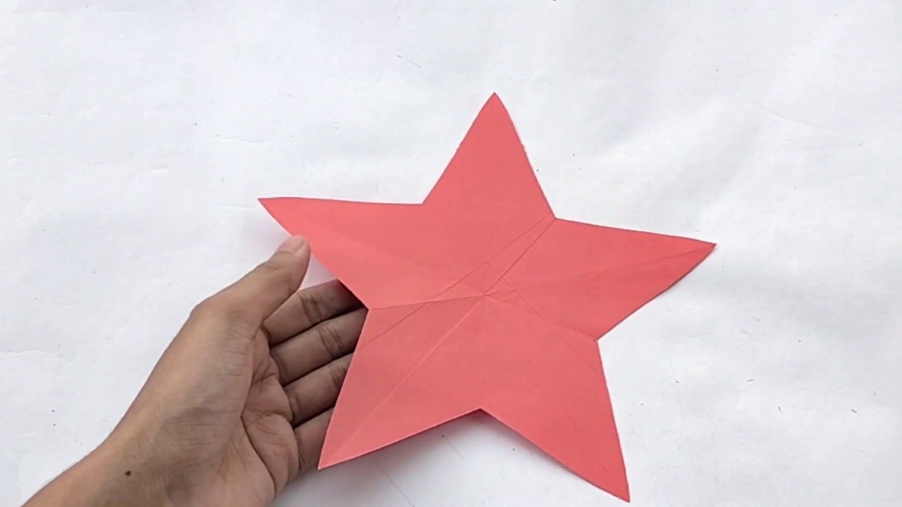 how-to-make-simple-easy-paper-star-diy-paper-craft-ideas