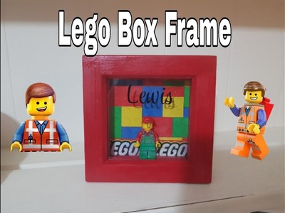 Lego Box frame - Birthday - Christmas gift - Diy Craft