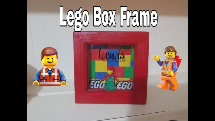 Lego Box frame - Birthday - Christmas gift - Diy Craft