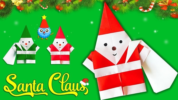 Make Paper Santa Claus for Christmas 2018????????Easy DIY Paper Crafts [4K]