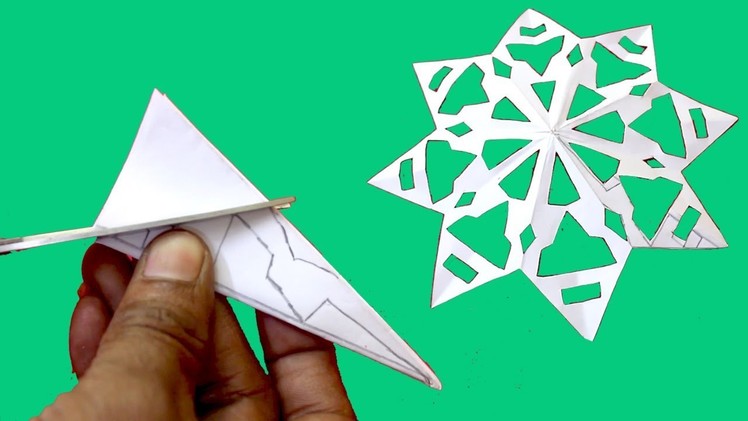 Multi Layer Paper Cutting Tricks For Craft - Paper Craft Decoration | Craft Paper Cutting Idea