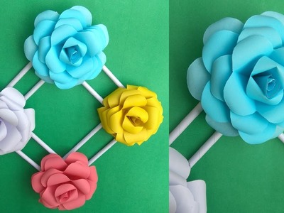 Paper flower wall hanging, hanging craft ideas easy, wall decoration painting, wall hanging ideas,