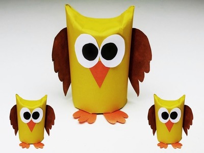 Paper Owl Crafts | Origami Owl Easy | Paper Craft Animals | Popular Craft