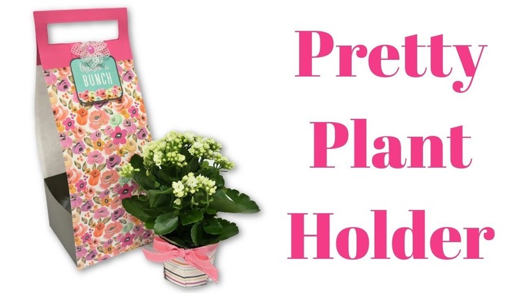 Pretty Plant Holder | DIY Gifts | Mixed Up Craft