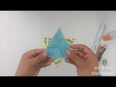 Star Fold Card | Tutorial by  AD's Craft