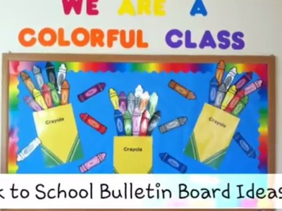 27+ Fun and Creative Back to School Bulletin Board Ideas