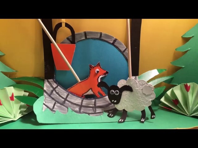 Amazing puppet show - The clever Fox (bedtime stories and tales for kids)