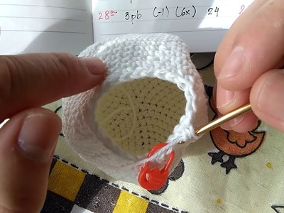 Amigurumi Cachorrinho Jack Pup part 6. Créditos Hellow Yellow Yarn. crochet &craft by Mj Carlos