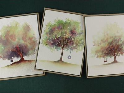 Art Impressions Watercolor Tree Swings  (Video Hop!)
