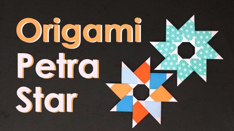 Christmas Origami Tutorial: Petra Star (Maria Sinayskaya)
