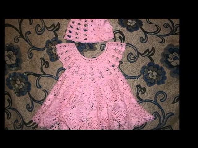 Crochet Dresses for 6 to 12 month old Girls