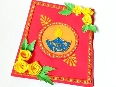 Diwali Craft Making | Diwali Card Making | Paper Craft | Easy Craft Making | DIY | Punekar Sneha