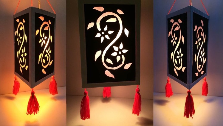 DIY Diwali decoration ideas at home easy.Home Decoration Idea.Lampshade.Lantern.Best Reuse Idea