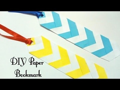 Diy paper Braid Book Mark| easy paper crafts| Art, Craft and Health