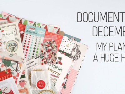 Documenting December Plans + A HUGE Haul!