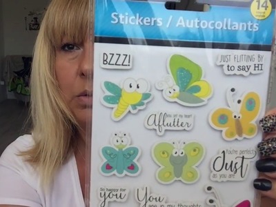 Dollar Tree Haul. May 2018 lots of new stickers ????????