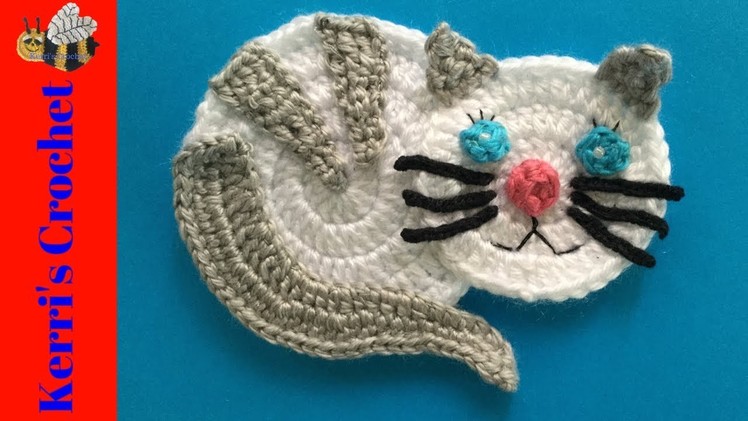 Easy Cat Crochet Tutorial - Beginner Crochet Tutorial