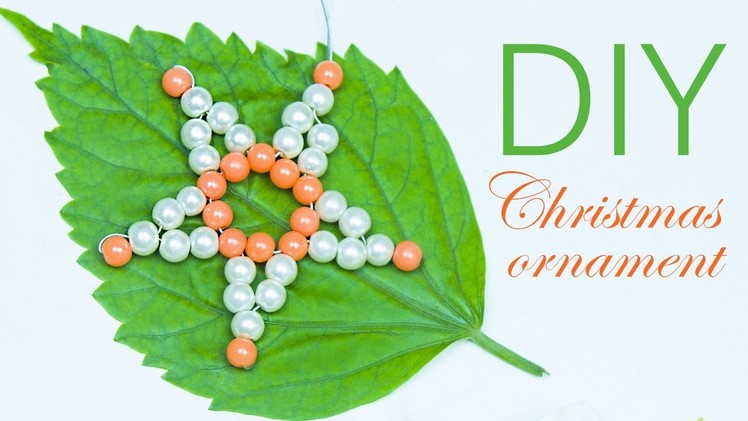 EASY-DIY Christmas star ornaments | Christmas tree ornament | Beads art