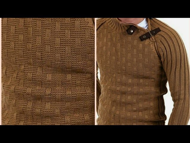 Easy Gents Sweater Design in Hindi.Knitting for Beginners:Design-201