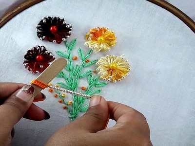 Easy Hand Embroidery Tricks for Beginner by cherry blossom.