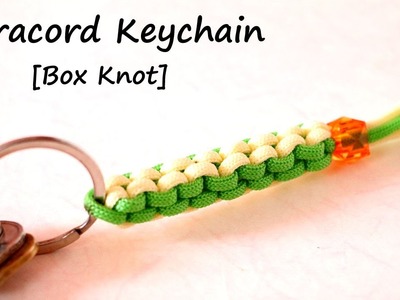 EASY Paracord Keychain | Paracord Box Knot | Macrame Keychain