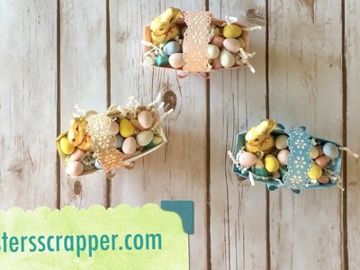 Graphic 45 Gilded Lily Mini Easter Baskets