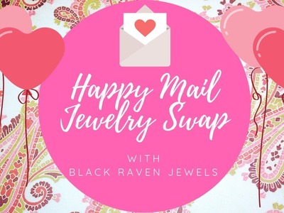 Happy Mail!!! Beaded Jewelry Swap with Fellow YouTuber Black Raven Jewels