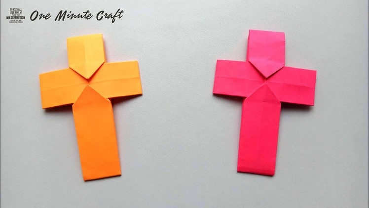 How to make a Cross | 1 Minute Craft