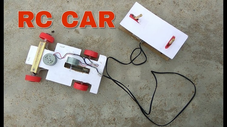 How to make a Remote Controlled Car at Home Easy || Make RC Car