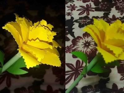 How to Make Beautiful Flower with Paper | Making Paper Flowers Step by Step