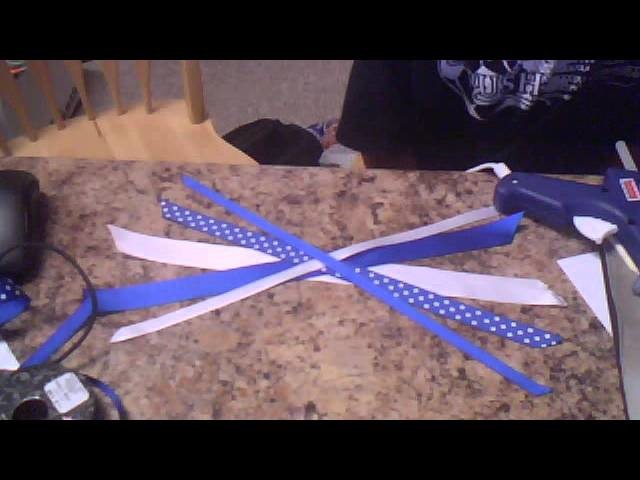 How to make cheerleading bows!:)