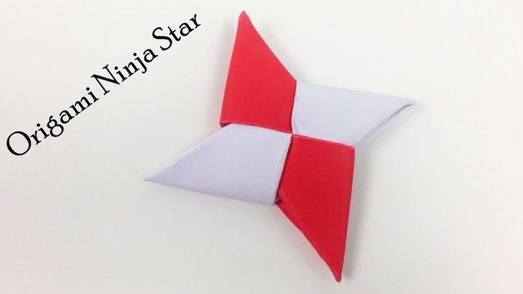 How to Make Easy Ninja Paper Star - DIY Origami Paper Ninja Star (Shuriken) | Simple Daily Origami