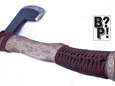 How to Wrap a Hatchet or Axe Handle With Paracord - BoredParacord.com