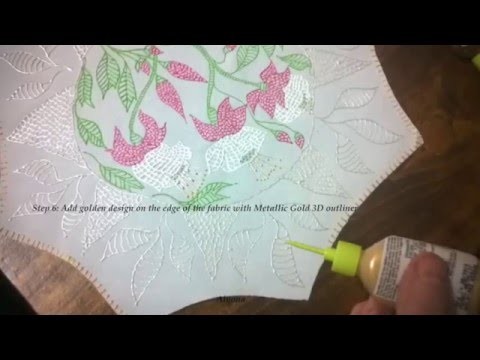 Liquid Embroidery Tutorial (step-by-step)