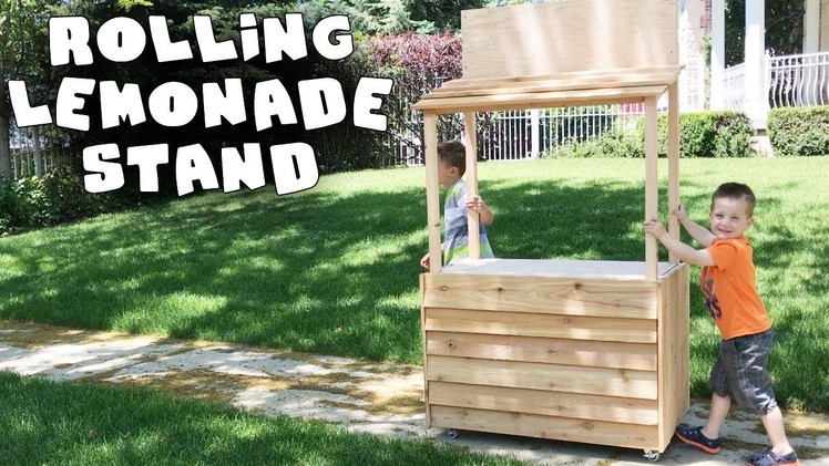 Make Your Own Rolling Lemonade Stand!