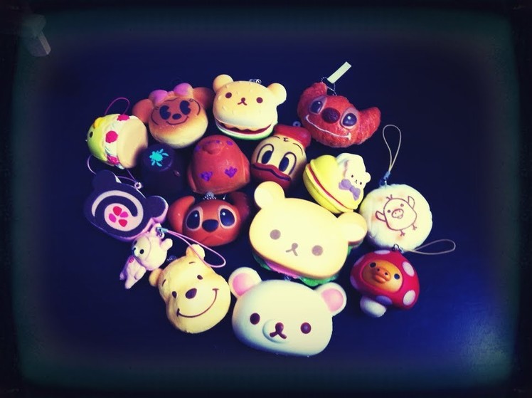 Mini Squishy Collection (Disney and Rilakkuma!)