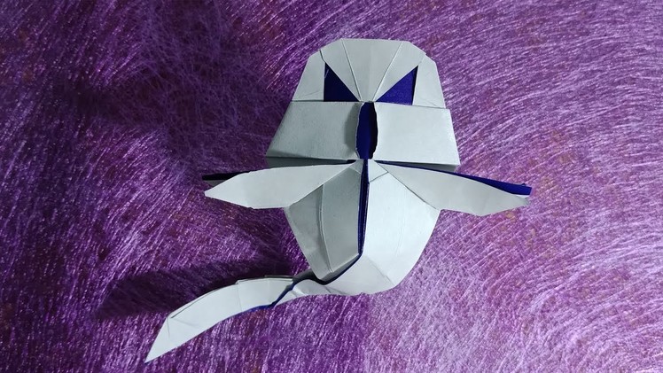 Origami Ghost  - Origami Halloween  (Easy Paper Ghost)