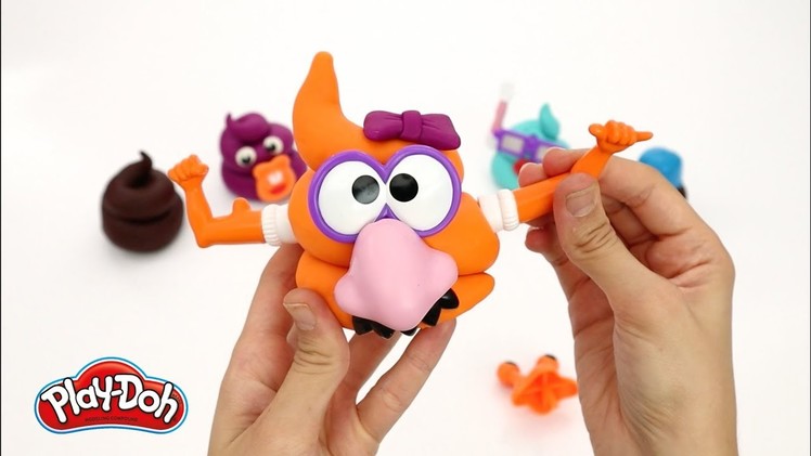 Play-Doh Poop Troop Playset Unboxing! | Create 50+ hilarious Characters!